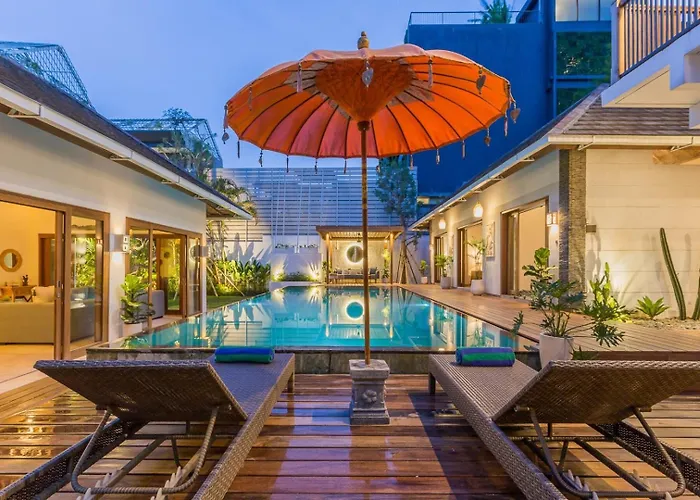 5 Bedrooms 400m Berawa 12m Pool ! 度假居 *